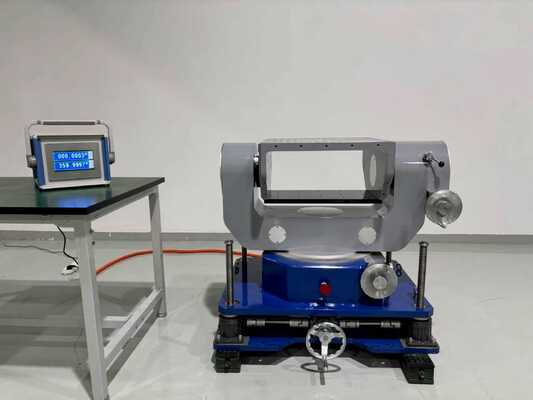 Αγορά Μηχανή διπλής άξονας χειροκίνητης περιστροφικής συσκευής στατικής προσομοίωσης στάσης και αδράνειας ηλεκτρονική κατασκευή